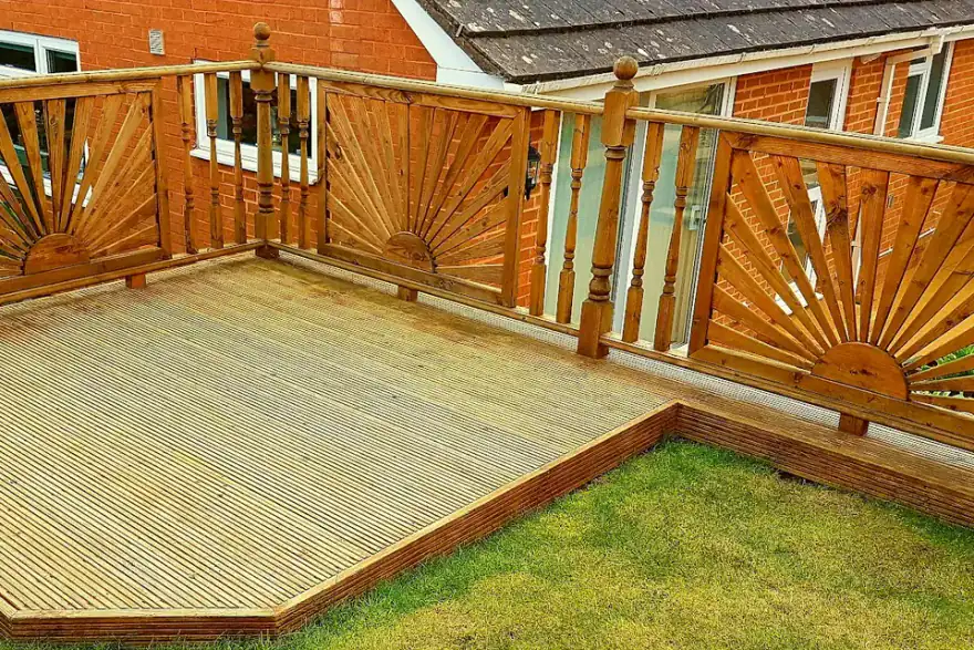Artificial grass installation by Premier Fencing & Astro