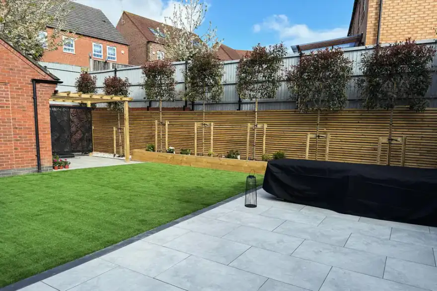 Artificial grass installation by Premium Landscapes