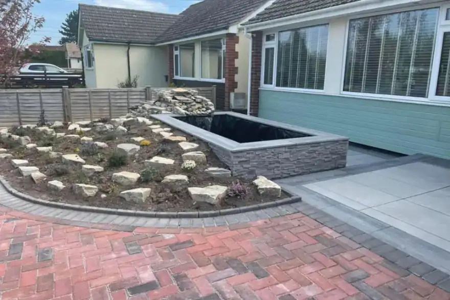 Artificial grass installation by Price Brothers Landscaping
