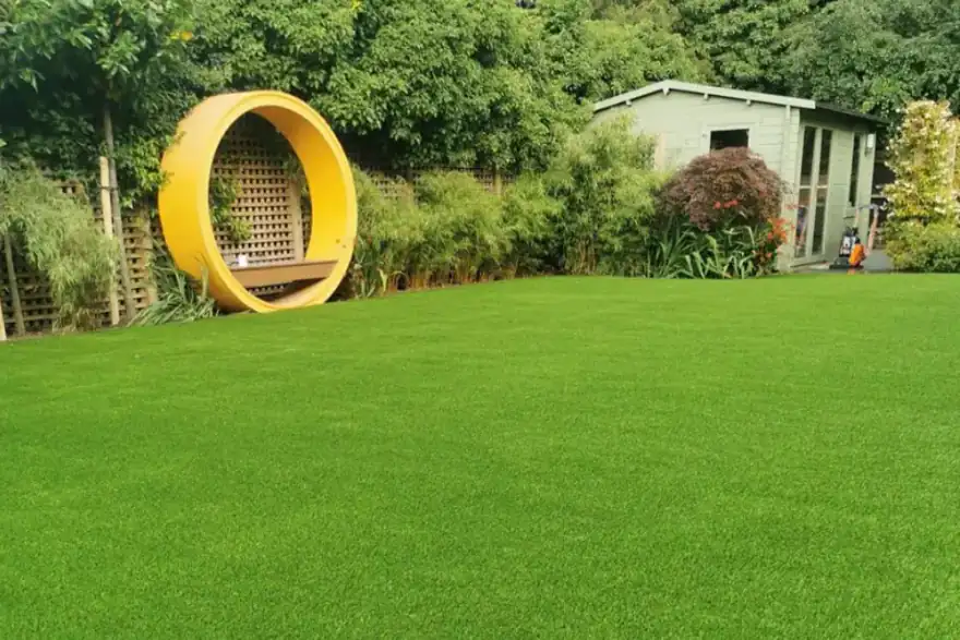 Artificial grass installation by Prime Grass