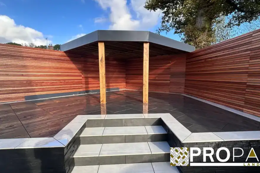 Artificial grass installation by ProPave Landscapes