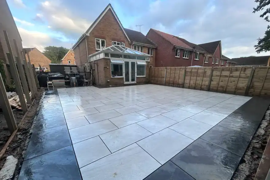 Artificial grass installation by ProPave Landscapes