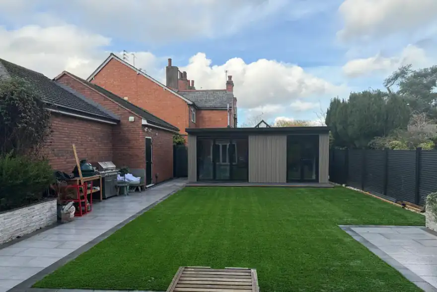 Artificial grass installation by Proud Gardens