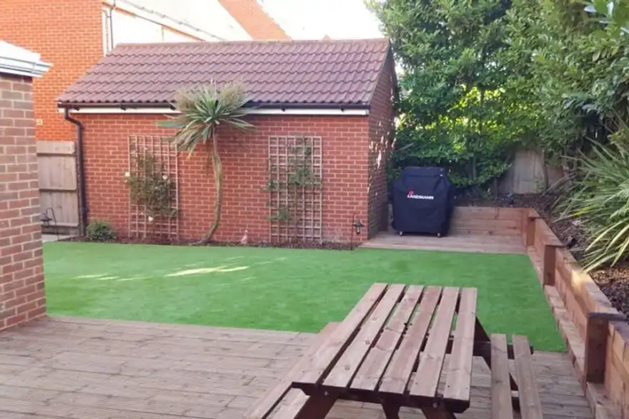Artificial grass installation by Quaife Driveways & Landscapes