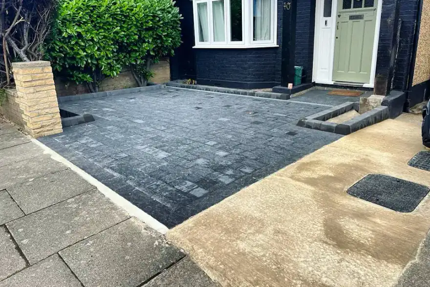 Artificial grass installation by R & J Landscapes (London)
