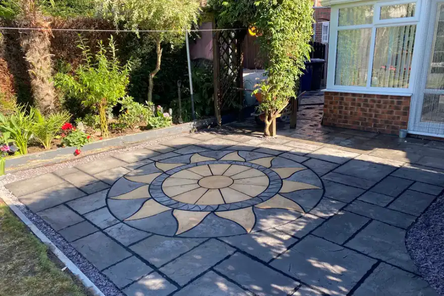 Artificial grass installation by R. Smith Garden Serv