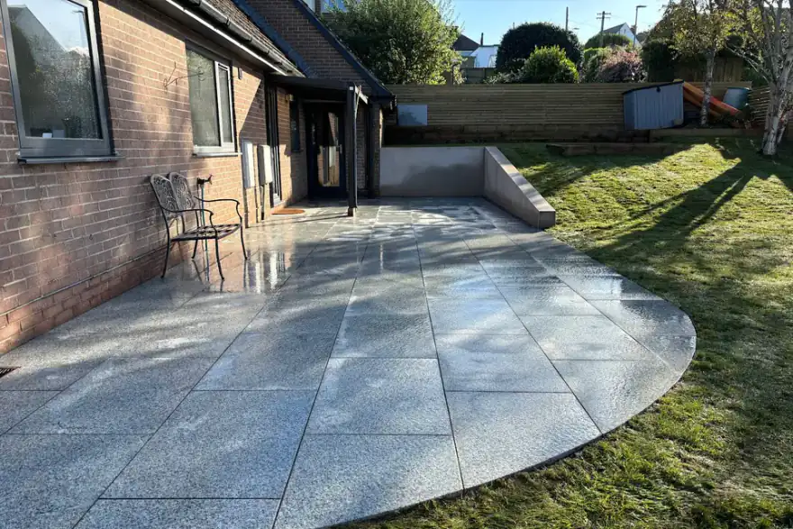 Artificial grass installation by Red rock landscaping ltd