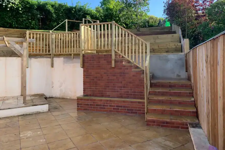 Artificial grass installation by Red rock landscaping ltd