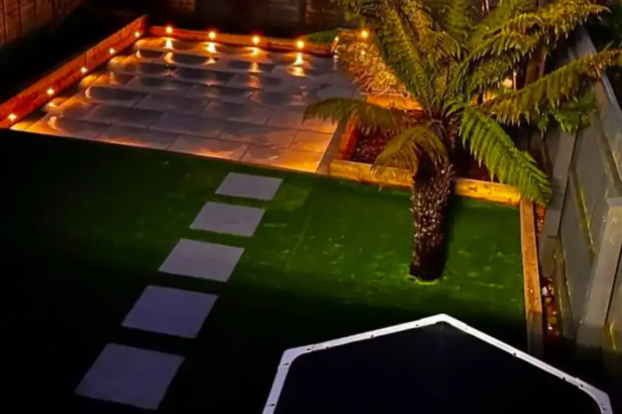 Artificial grass installation by Reef Landscapes