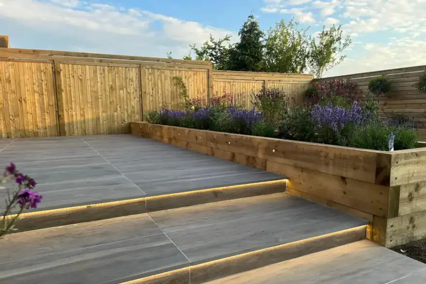 Artificial grass installation by Remarkable Landscapes