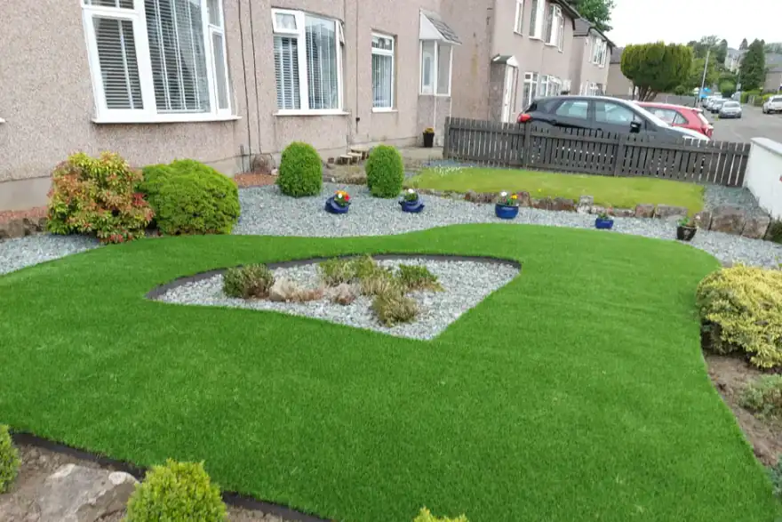 Artificial grass installation by Residential Artificial Grass