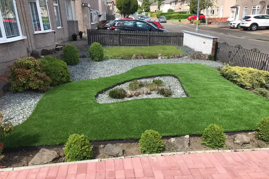 Artificial grass installation by Residential Artificial Grass