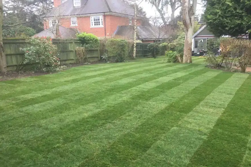Turf Laid In Wimbledon