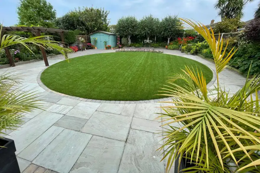 Artificial grass installation by RKR Services