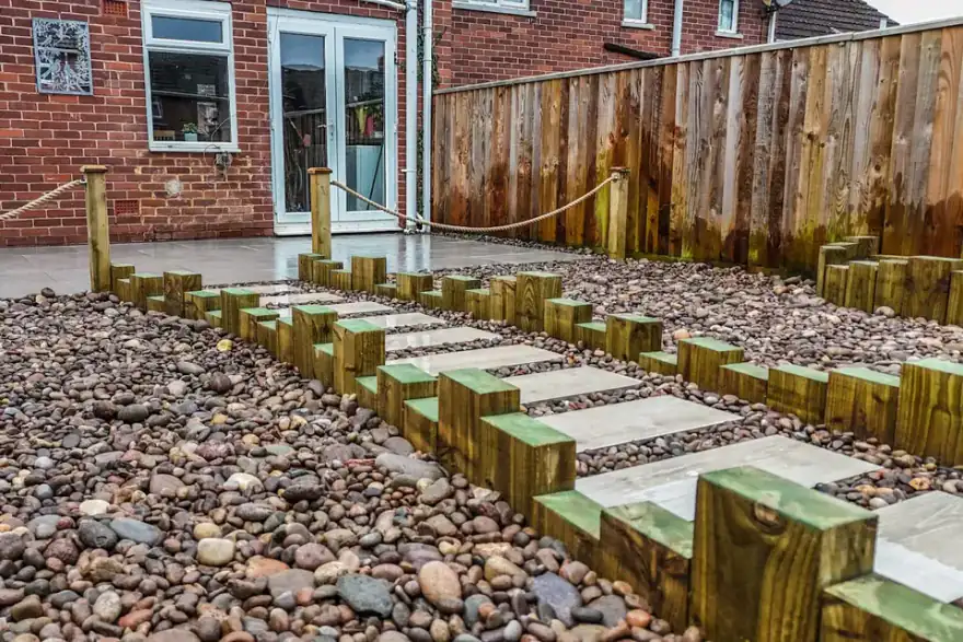 Artificial grass installation by RMP Landscaping