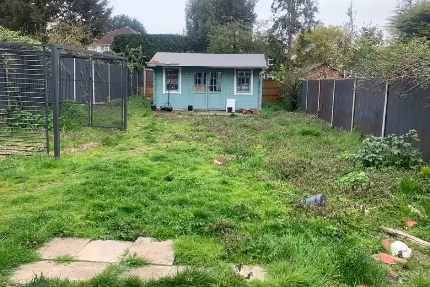 Garden Makeover Before - Ealing