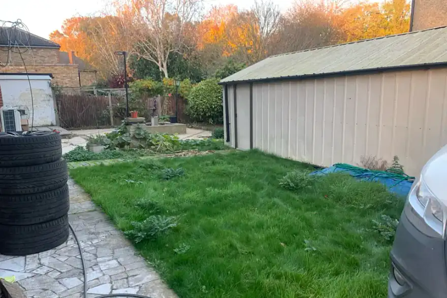 Uxbridge Garden Before
