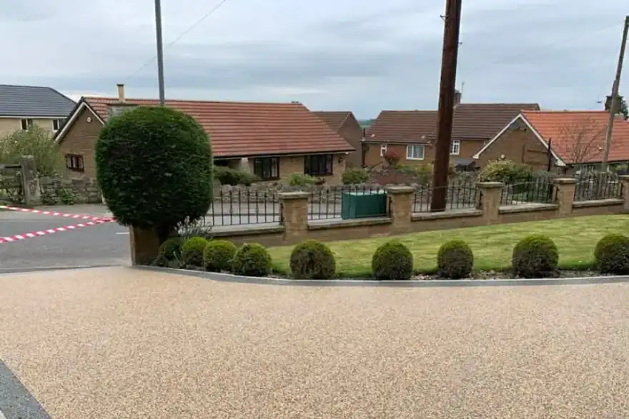 Artificial grass installation by Roman Road Systems