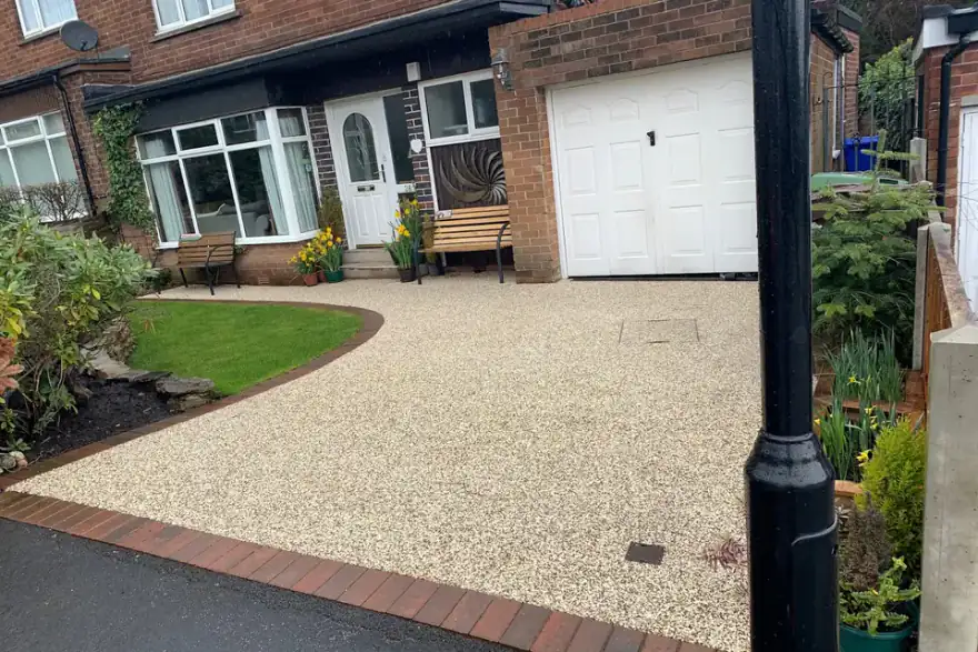 Artificial grass installation by Roman Road Systems