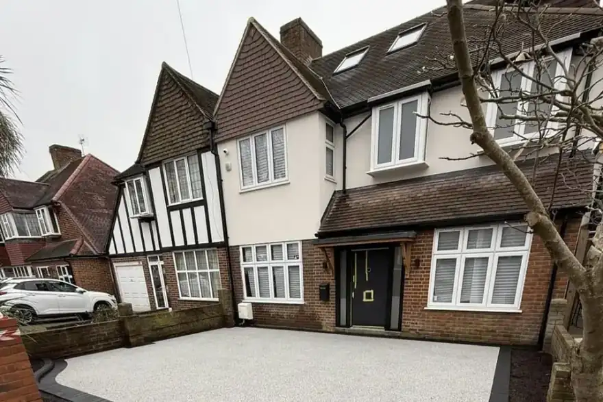 Artificial grass installation by Rotherham Driveways by Dearne Valley Landscapes