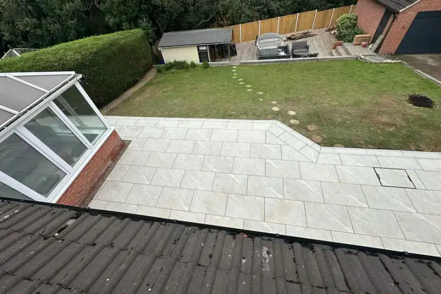 Artificial grass installation by RPL Paving & Landscaping Limited