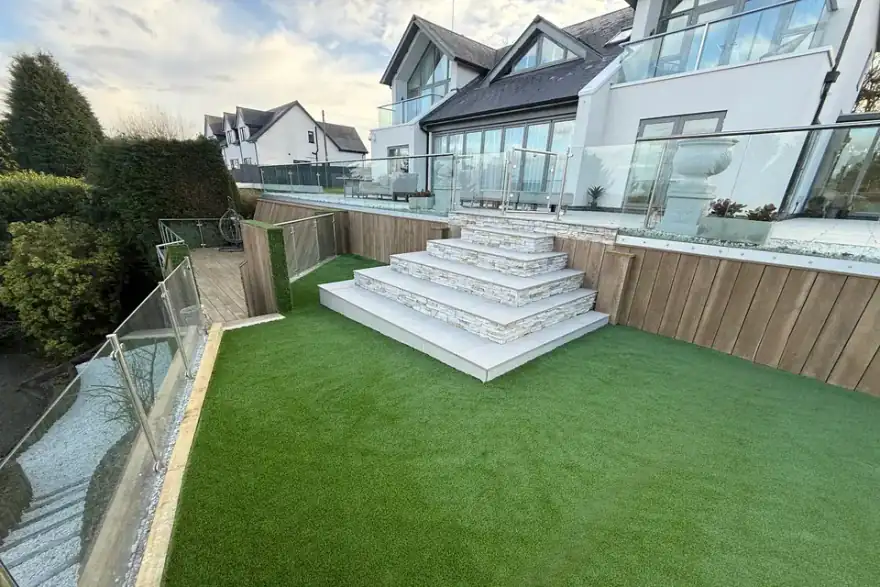 Artificial grass installation by RSM Gardening & Landscaping Services