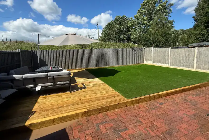 Artificial grass installation by RSM Gardening & Landscaping Services