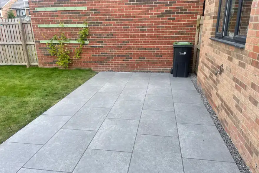 Artificial grass installation by S&T Landscapes