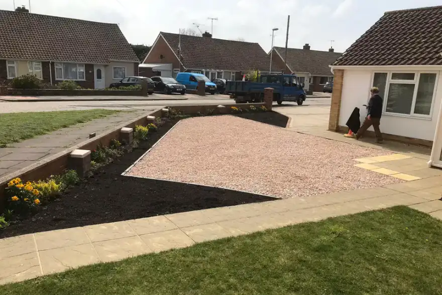Artificial grass installation by S Jones Landscaping - Patios South Wales