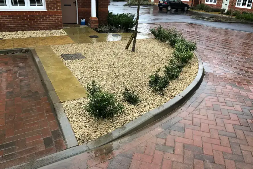 Artificial grass installation by Salisbury Landscaping Solutions