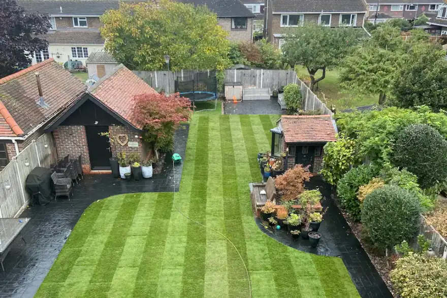 Artificial grass installation by SBP Artificial Grass