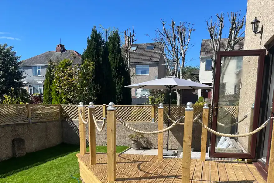 Artificial grass installation by Sg Landscapes