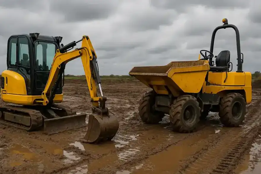 SG Landscaping team working on a project in Kent