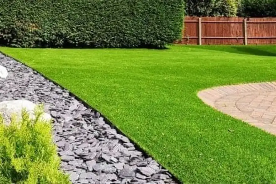 Artificial grass installation by SG Landscaping