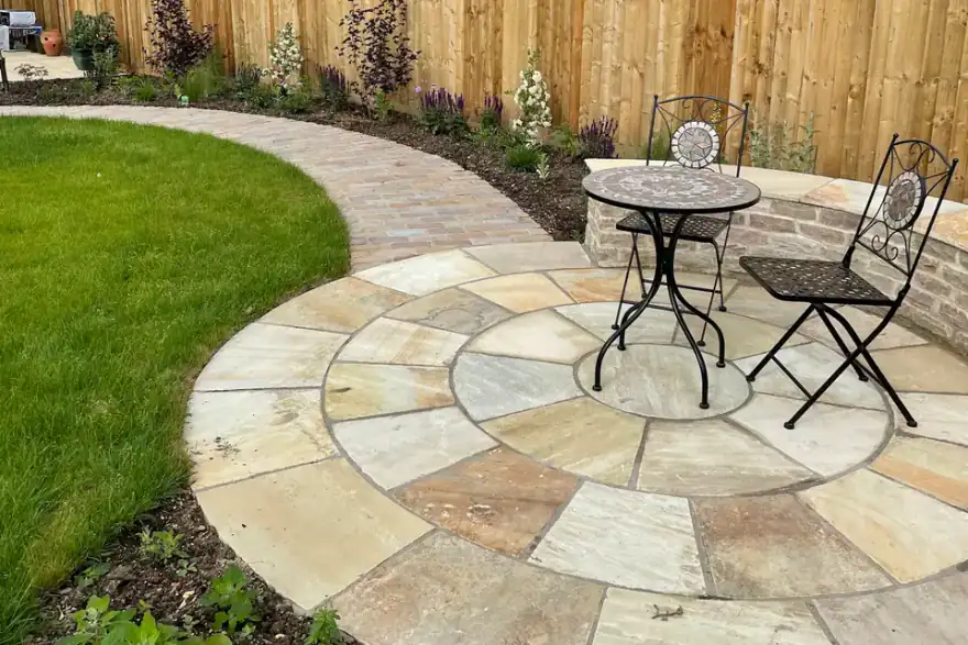Artificial grass installation by Sherborne Garden Angels Ltd