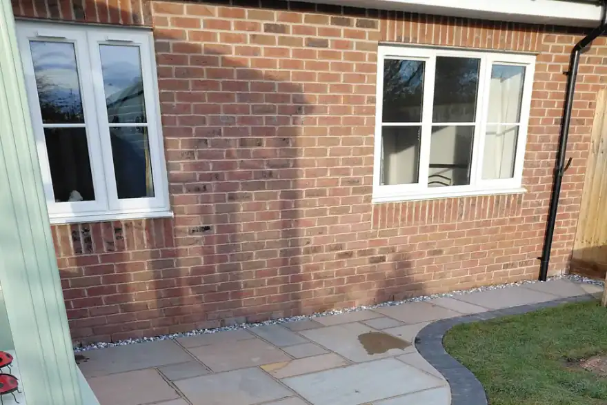 Artificial grass installation by Shropshire Driveways & Landscaping