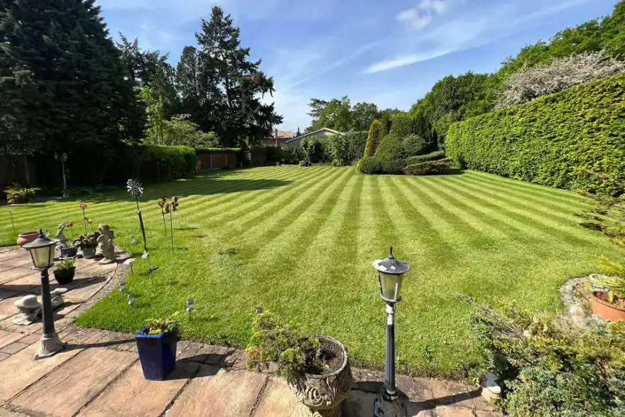Artificial grass installation by Simmons Garden Services