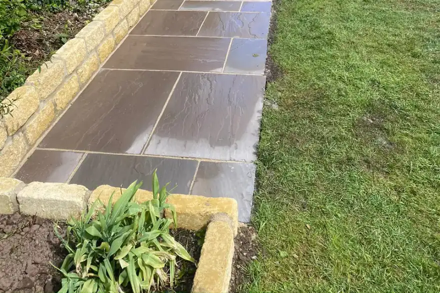 Artificial grass installation by SJS Landscaping & Gardening