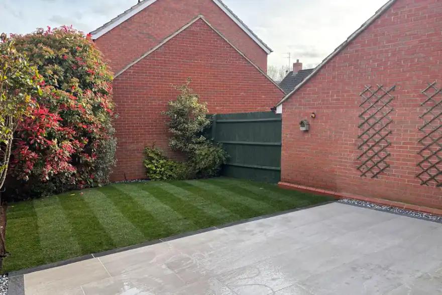 Artificial grass installation by SJS multitrade Ltd