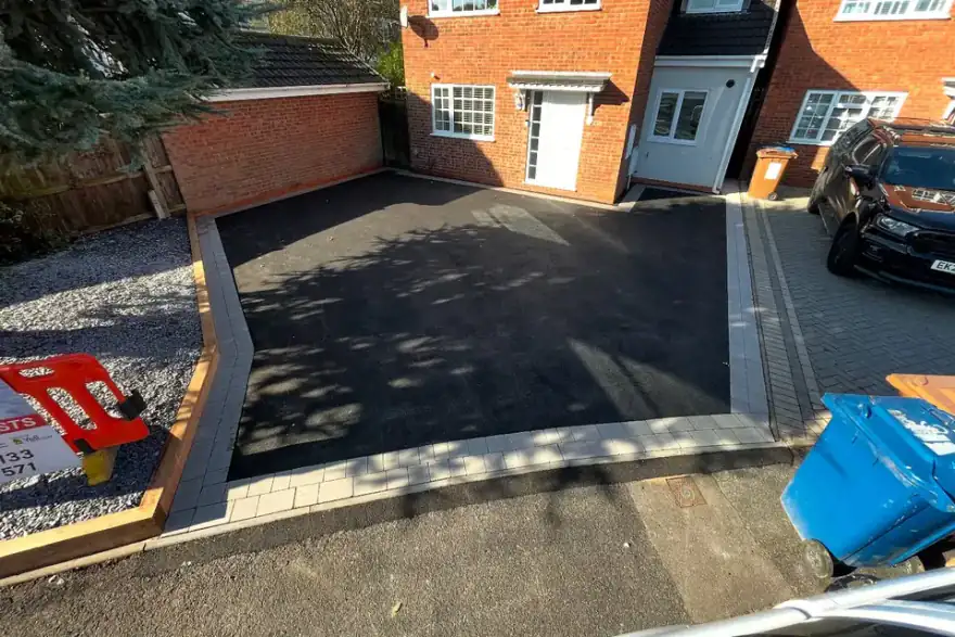 Artificial grass installation by Sketch Driveways Ltd