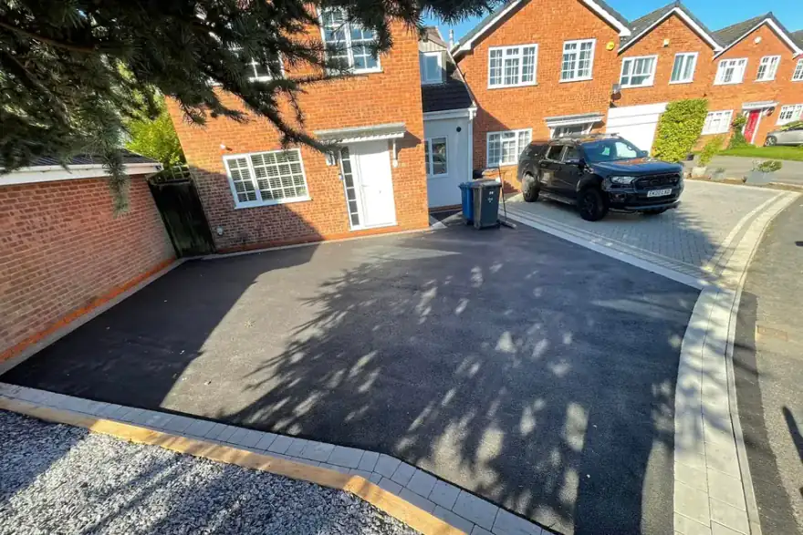 Artificial grass installation by Sketch Driveways Ltd