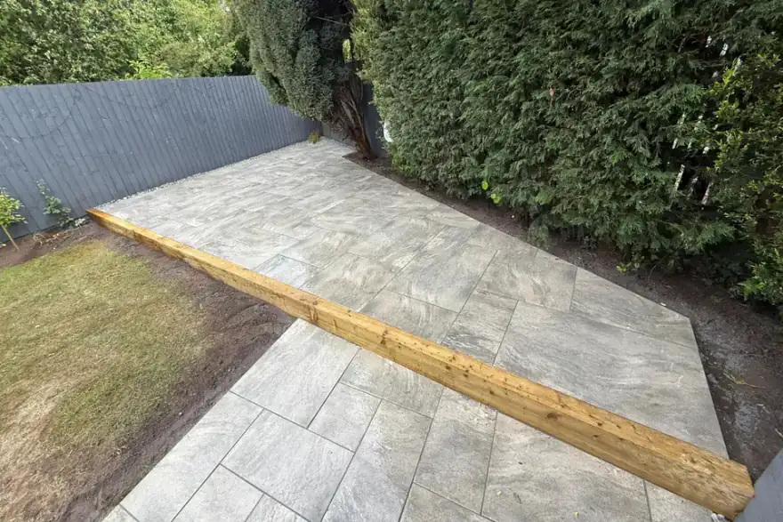 Artificial grass installation by Sketch Driveways Ltd