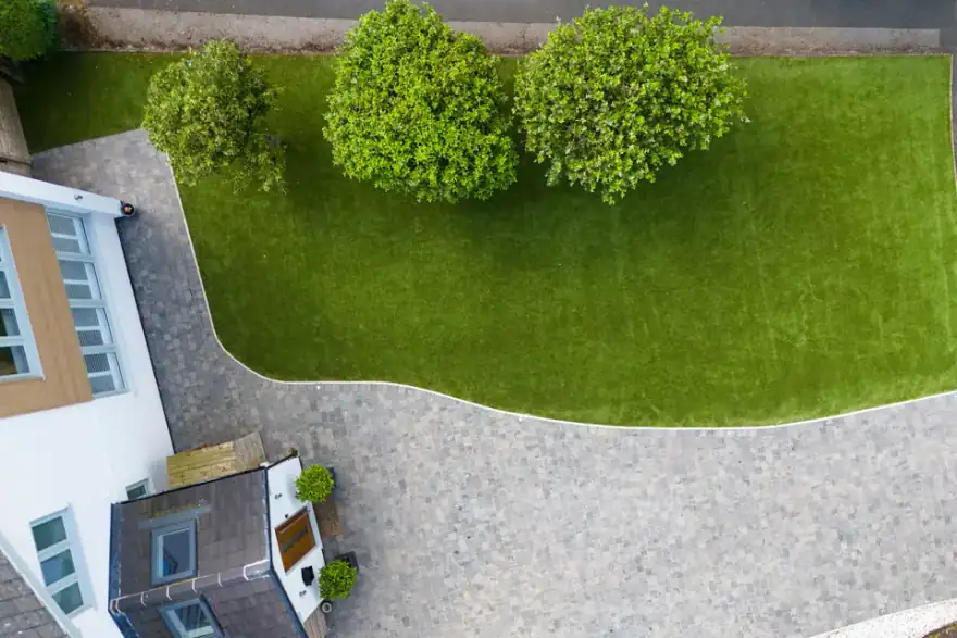 Artificial grass installation by Smart Direct