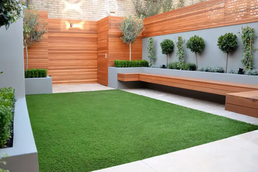 Artificial grass installation by Smart Direct