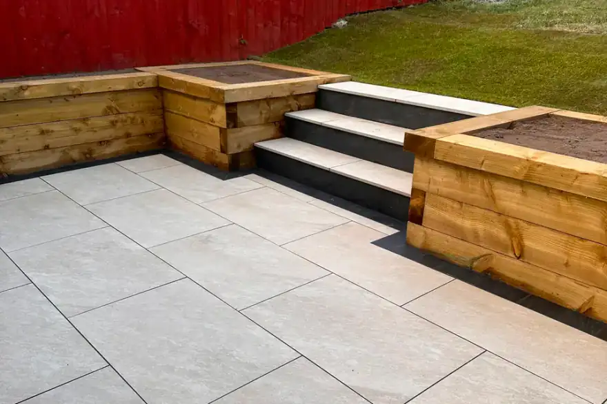 Artificial grass installation by SolidWay Landscapes