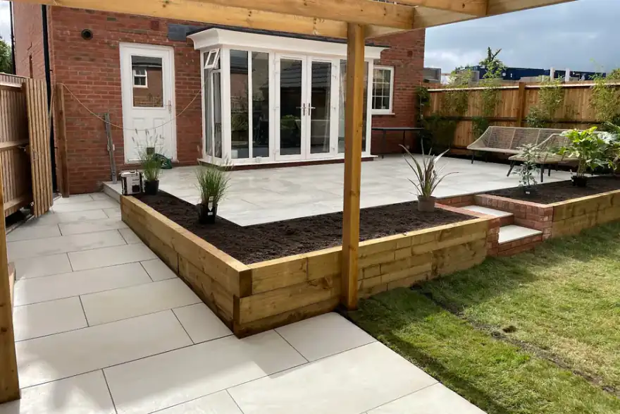 Artificial grass installation by SOS Landscaping & Design
