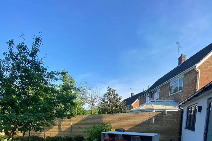 Artificial grass installation by South Cambs Landscapes