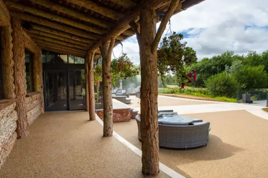 Artificial grass installation by South Cambs Resin Bound
