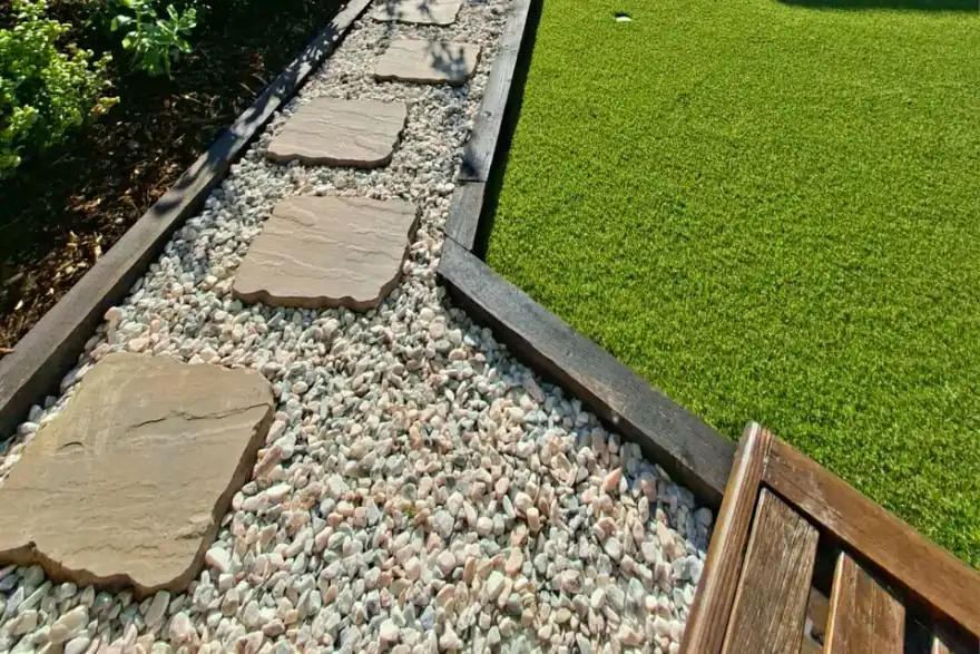 Artificial grass installation by South Coast Grass