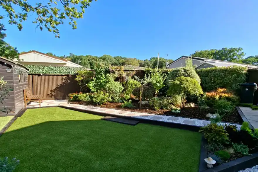 Artificial grass installation by South Coast Grass
